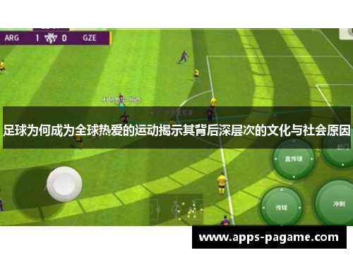 足球为何成为全球热爱的运动揭示其背后深层次的文化与社会原因