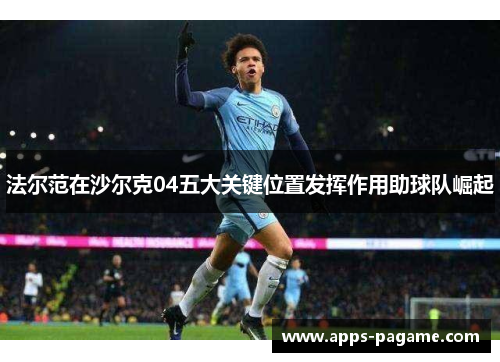法尔范在沙尔克04五大关键位置发挥作用助球队崛起 法尔范在沙尔克04五大关键位置发挥作用助球队崛起